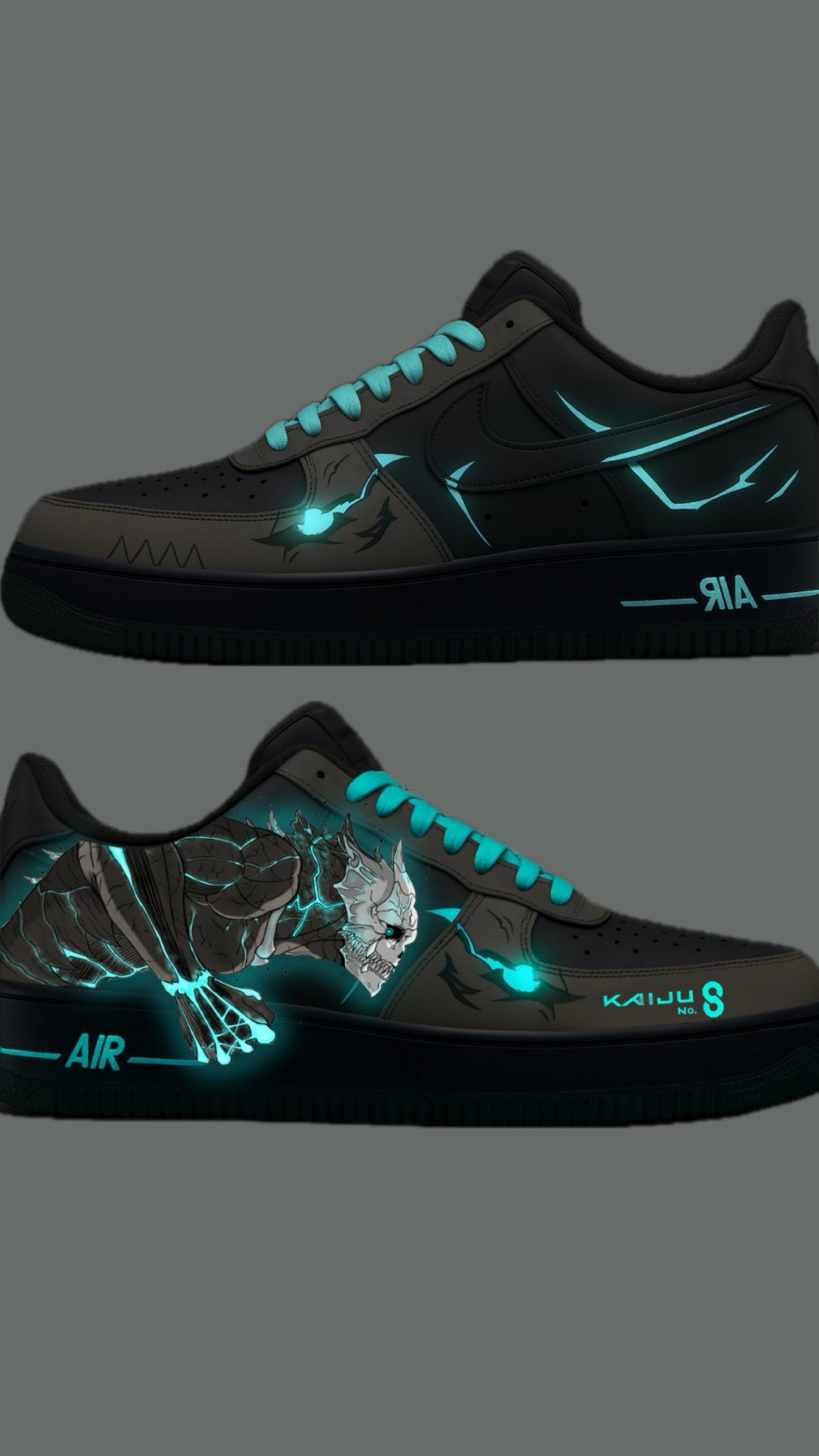 kaiju No8 kafka hibino AF1 Custom