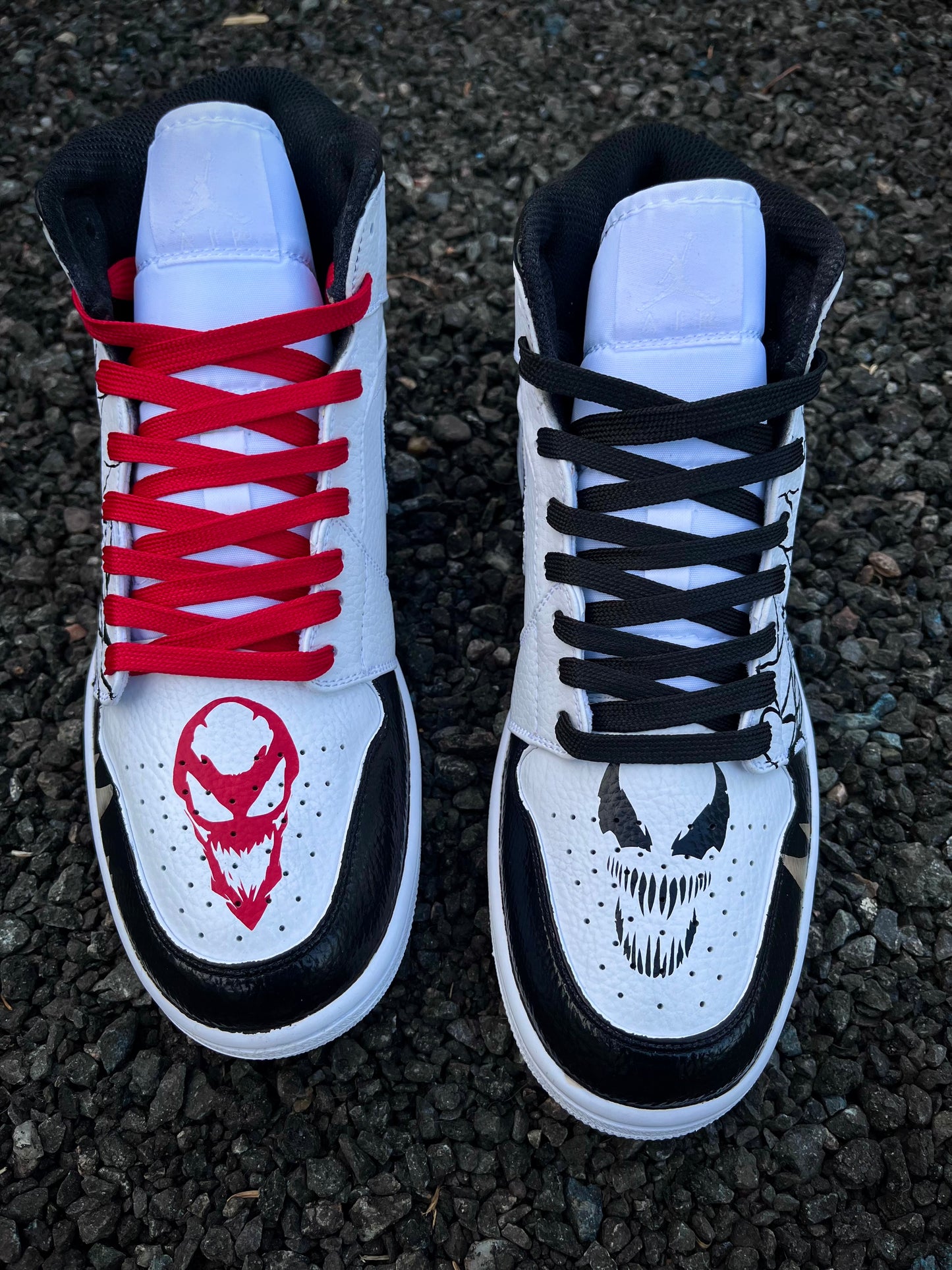 Zapatos personalizados de Venom 🆚 Carnage
