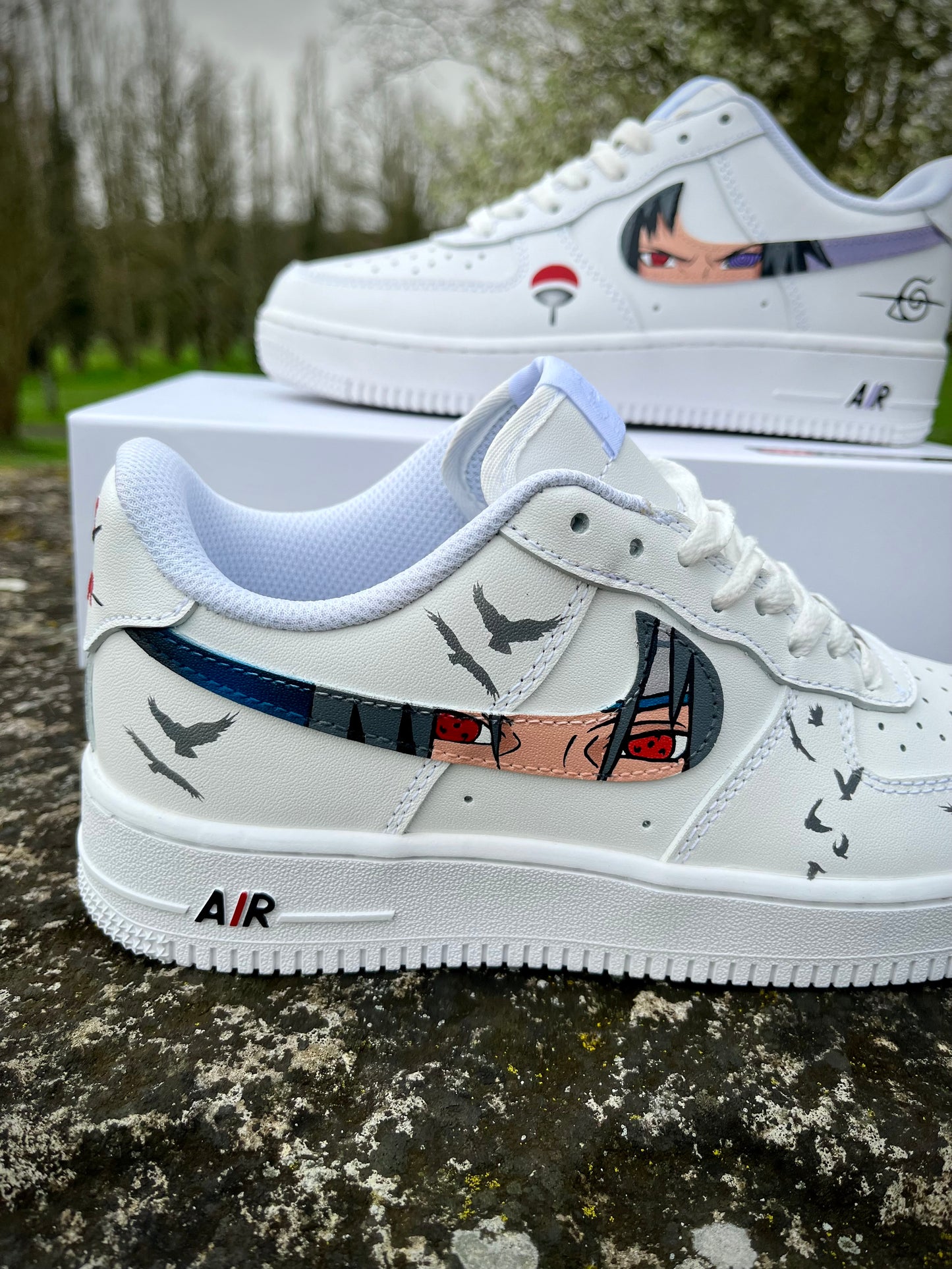Sasuke vs itachi / custom shoes AF1