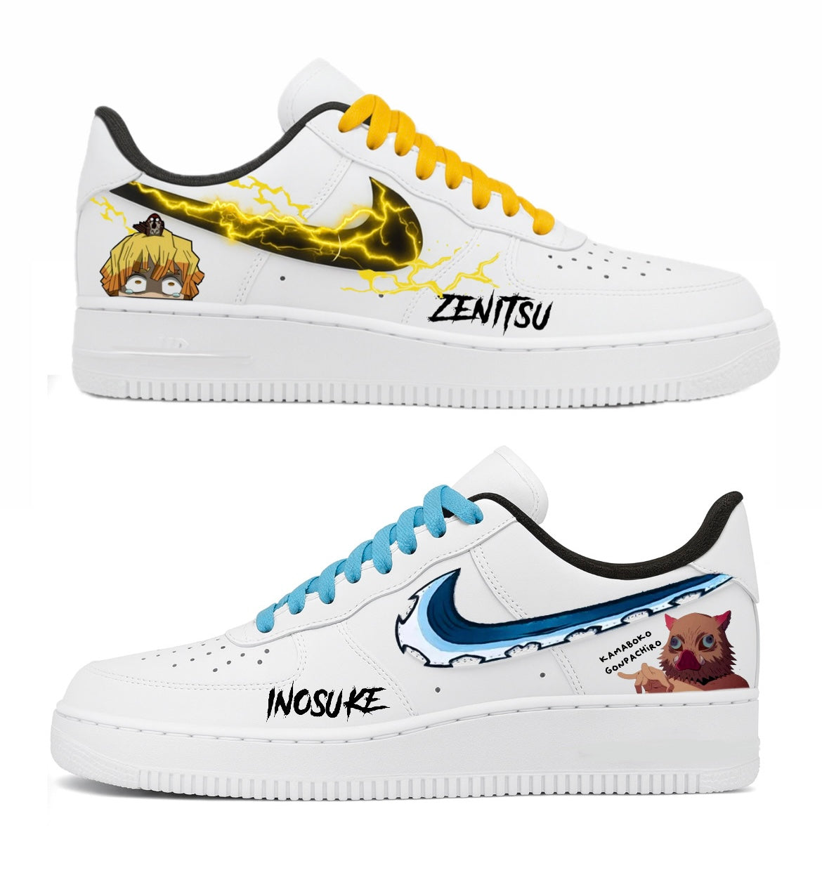 Zenitsu and Inosuke Kimetsu no yaiba/demonslayer