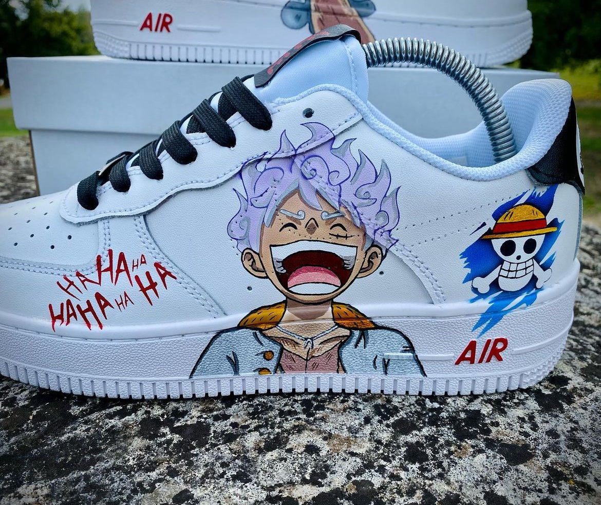 AIR FORCE 1 custom Luffy Gear 5
