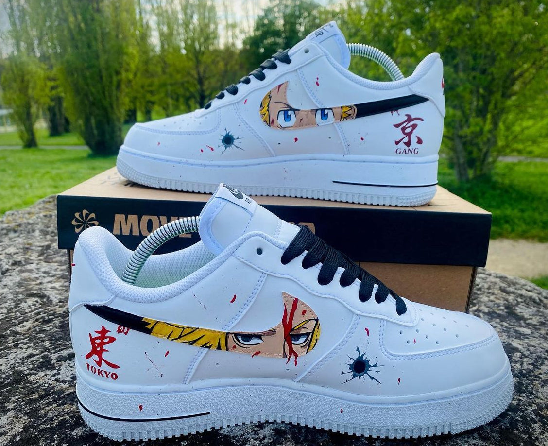 Takemichi vs mikey / Manjiro sano Zapatos personalizados de los vengadores de Tokio