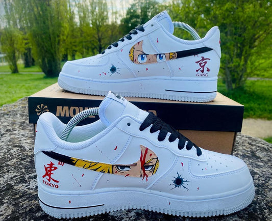 Takemichi vs mikey / Manjiro sano Zapatos personalizados de los vengadores de Tokio