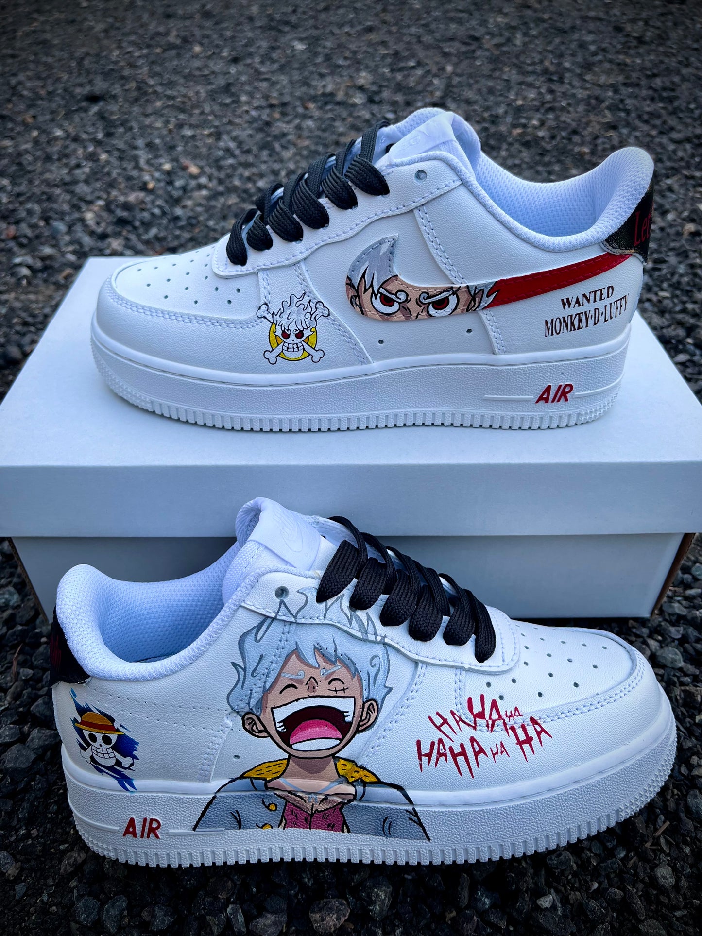 Zapatos personalizados Luffy Gear 5