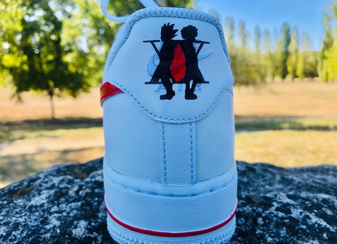 HXH killua and Gon custom shoes Hunter x Hunter