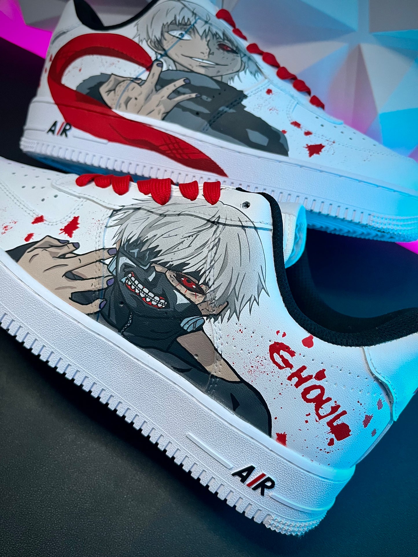 Ken kaneki Tokio ghoul zapatos personalizados