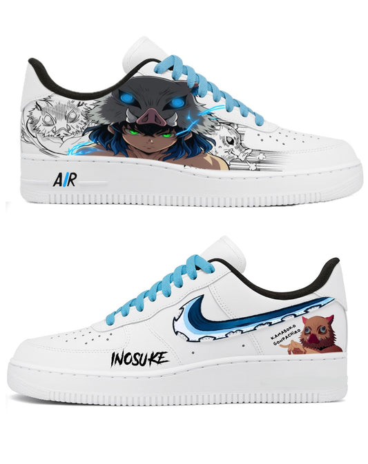Inosuke Kimetsu no yaiba/demonslayer custom shoes