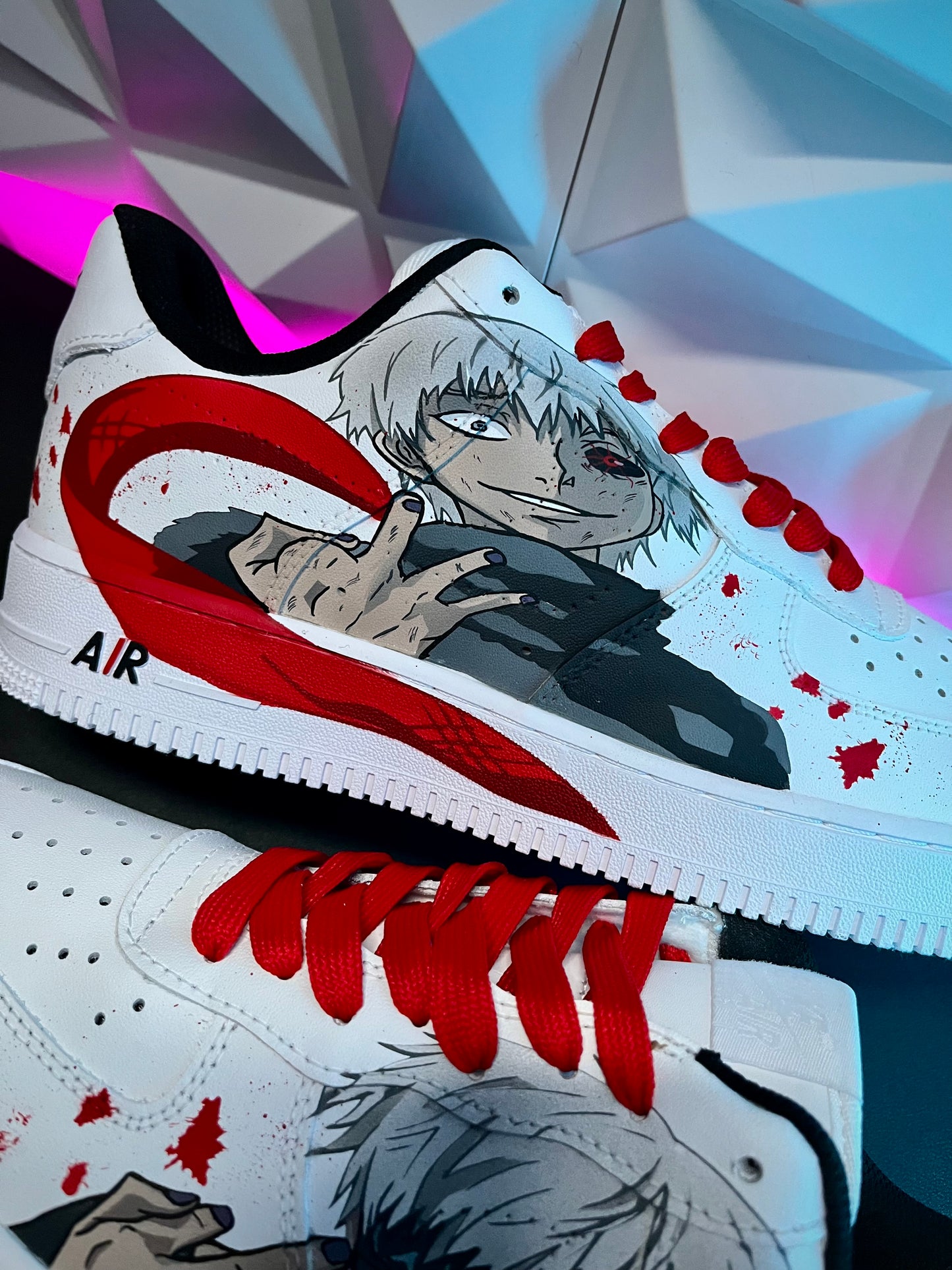 Ken kaneki Tokio ghoul zapatos personalizados