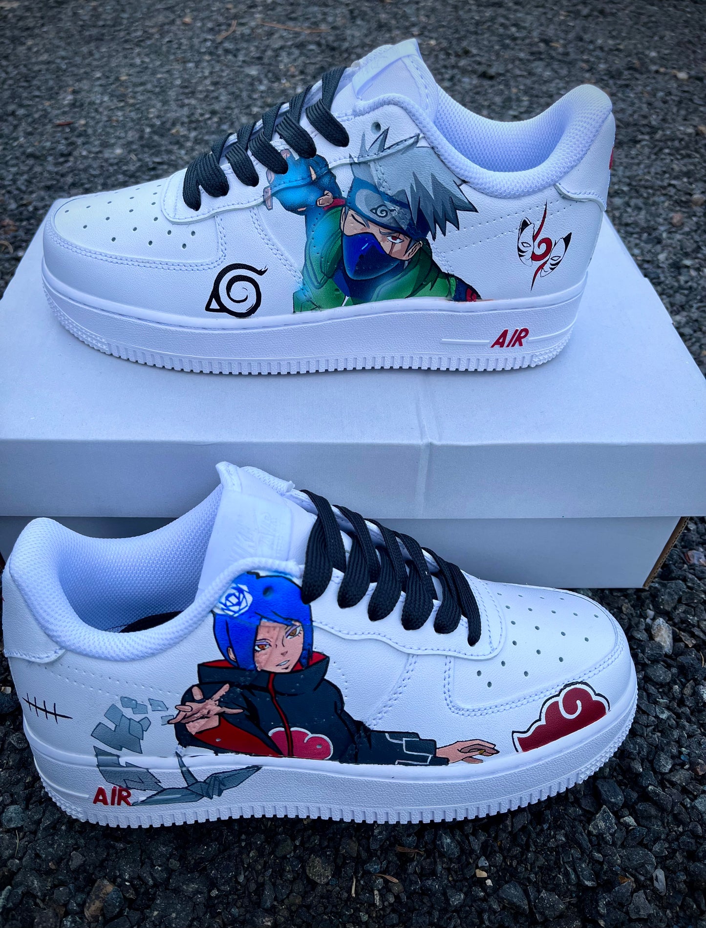 Kakashi contra Konan