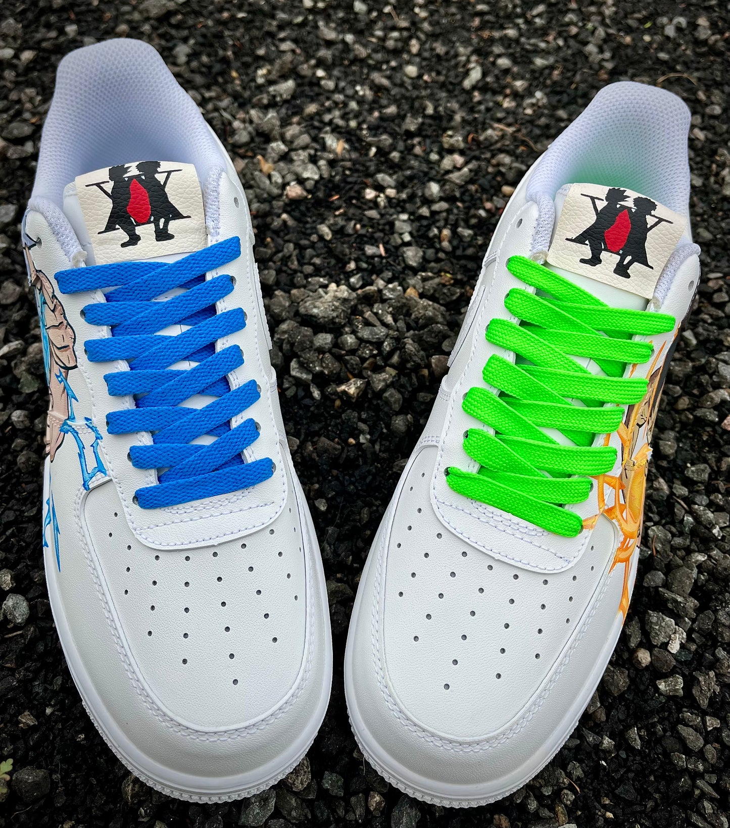 HXH killua vs Gon zapatos personalizados Hunter x Hunter