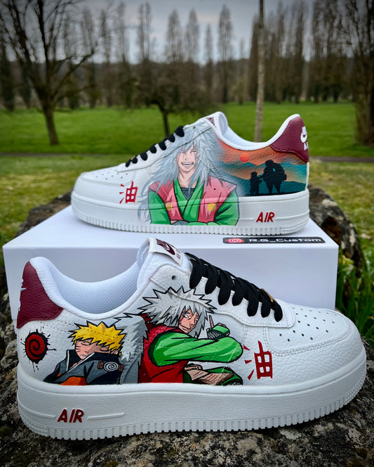 Naruto and Jiraiya, Air force 1 custom