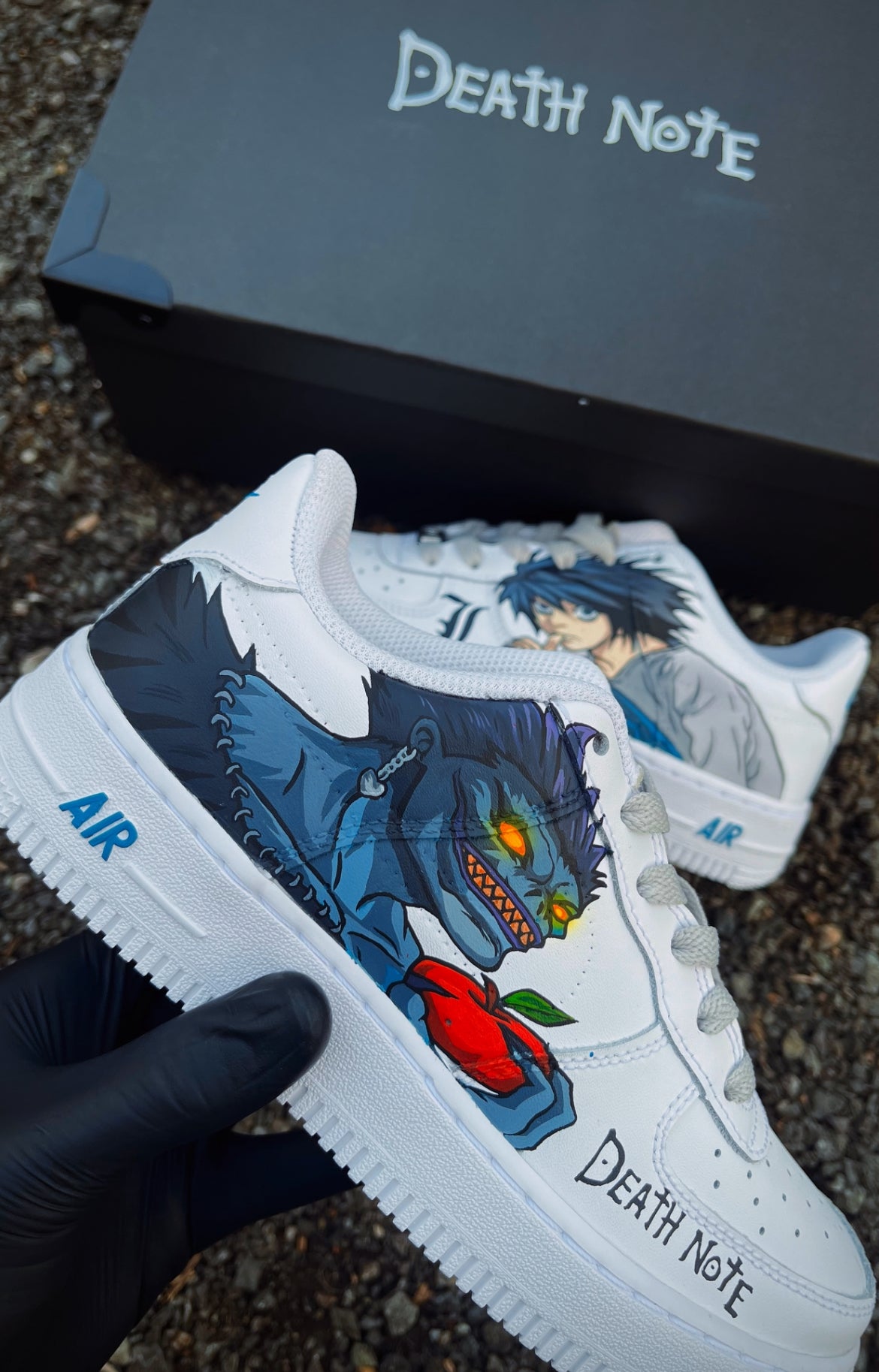 Death Note Ryuk and L