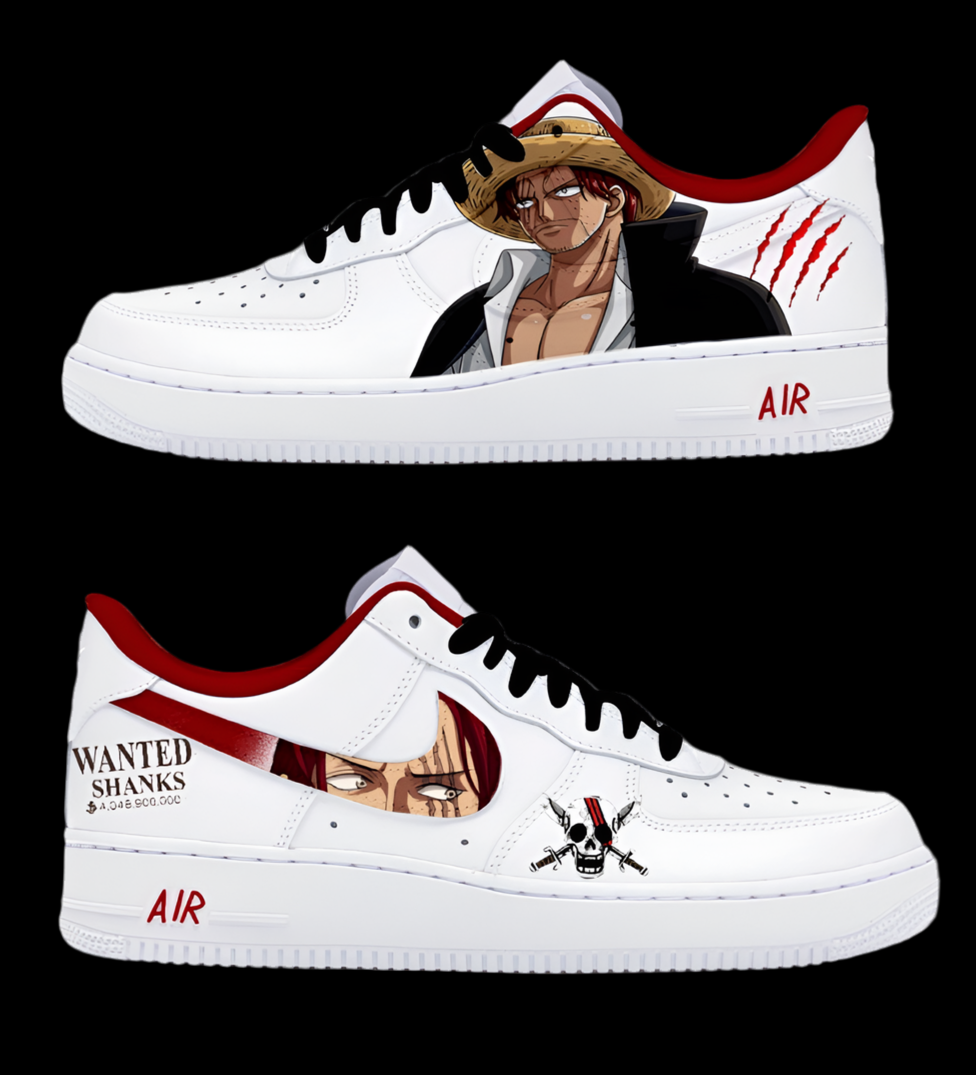 Shanks Air force 1 personalizado de una pieza