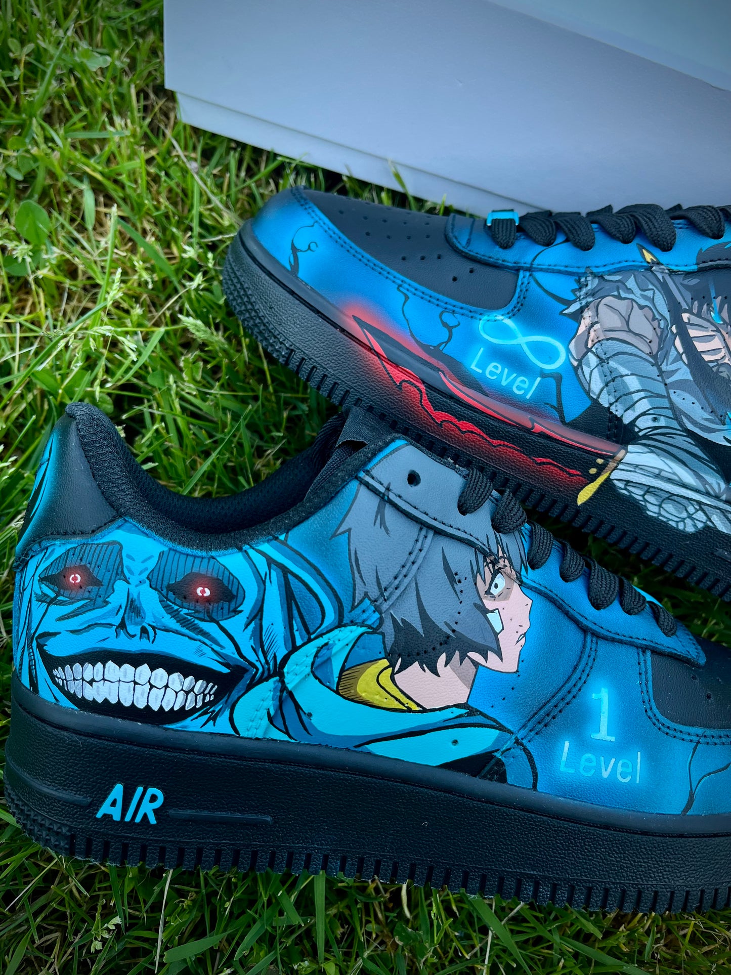 Air force 1 personalizado con nivelación individual