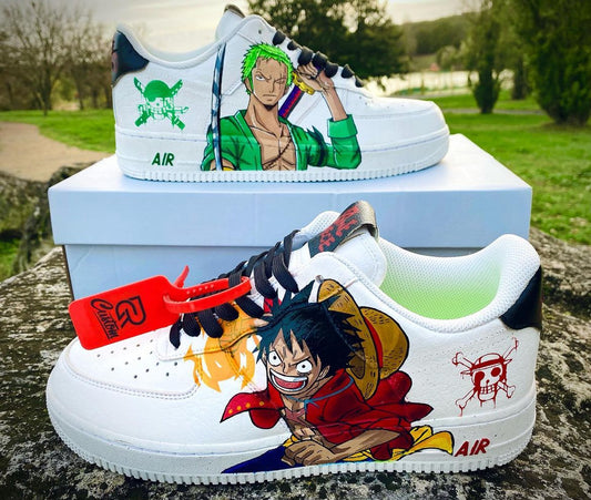 FUERZA AÉREA 1 Una pieza Luffy vs Zoro