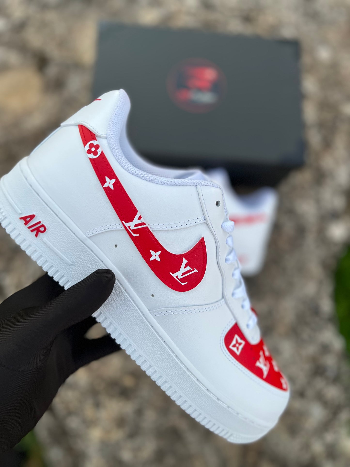 Lv Supreme Air Force 1 personalizado