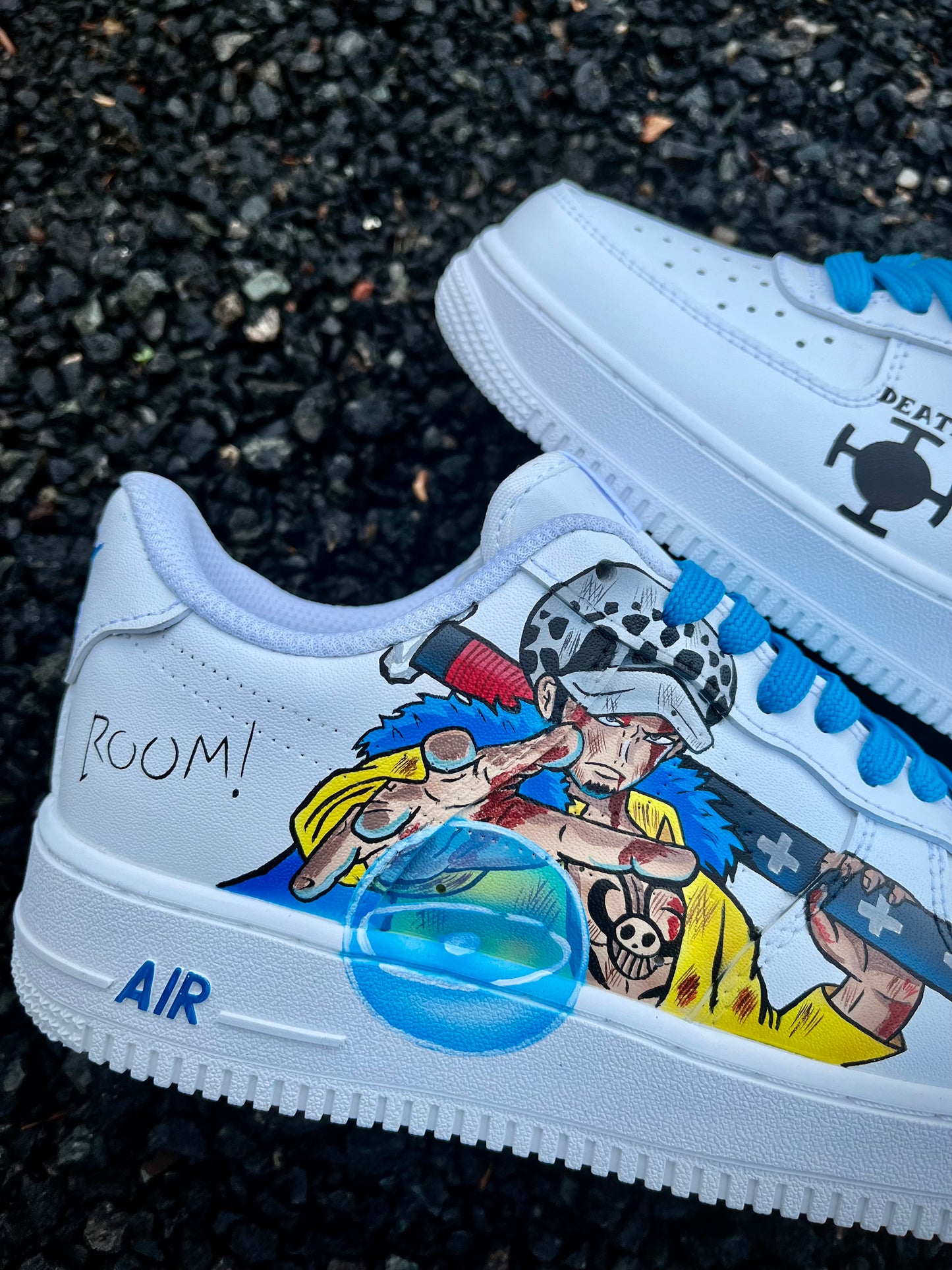Trafalgar Law Air force1 personalizado