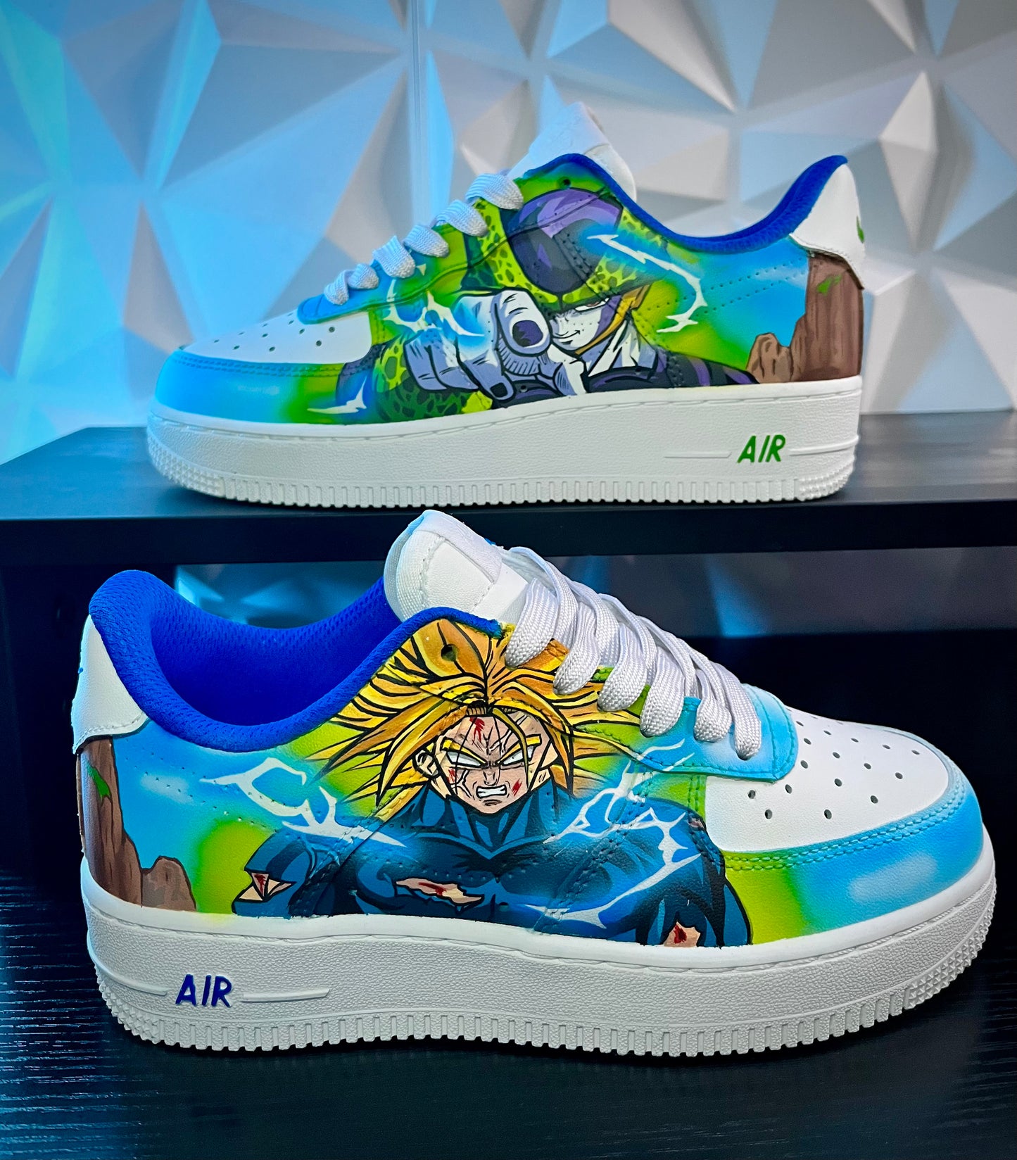 Trunks vs cell Air force 1 /dragon ball