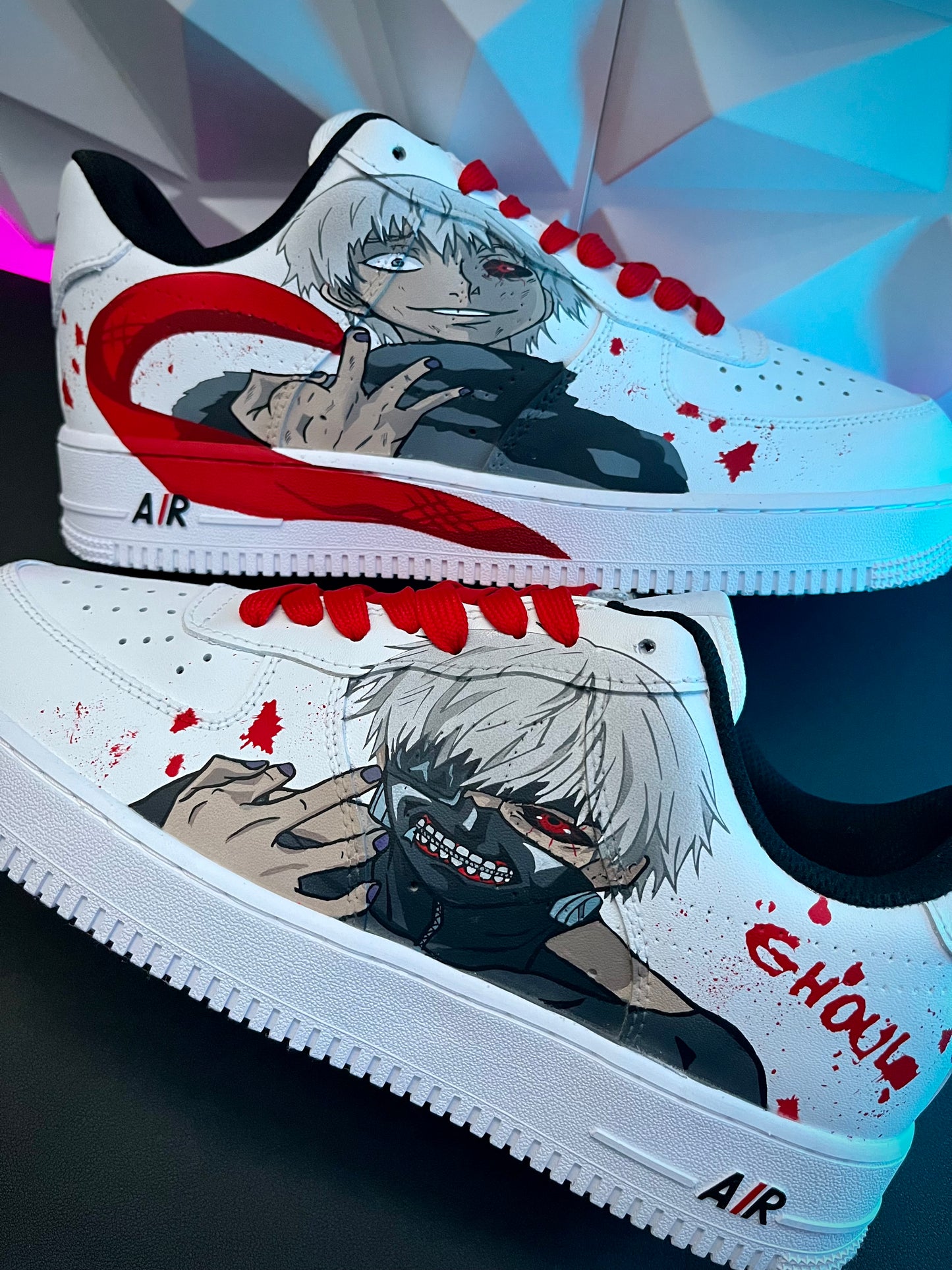 Ken kaneki Tokio ghoul zapatos personalizados