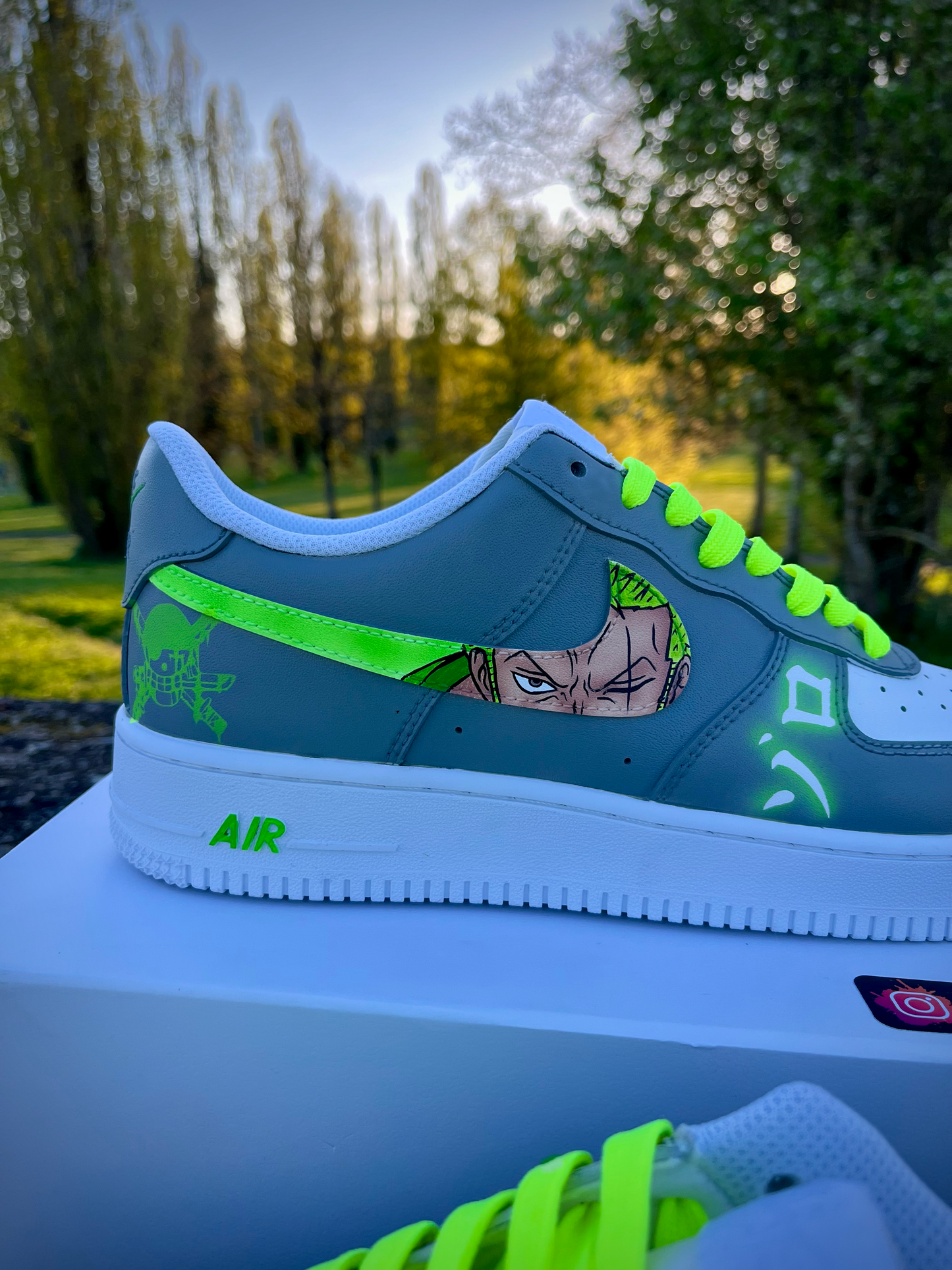 Air force 1 Luffy 🆚 Zoro👟 One piece