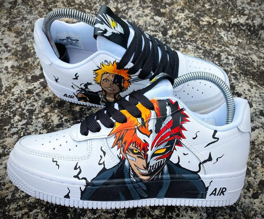 ichigo kurosaki custom shoes / Bleach