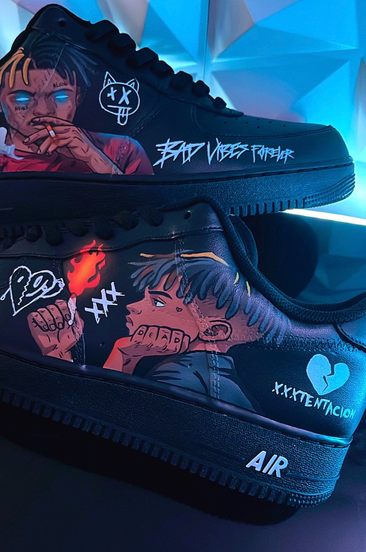 XXXTENTACION  Nike AF1 custom