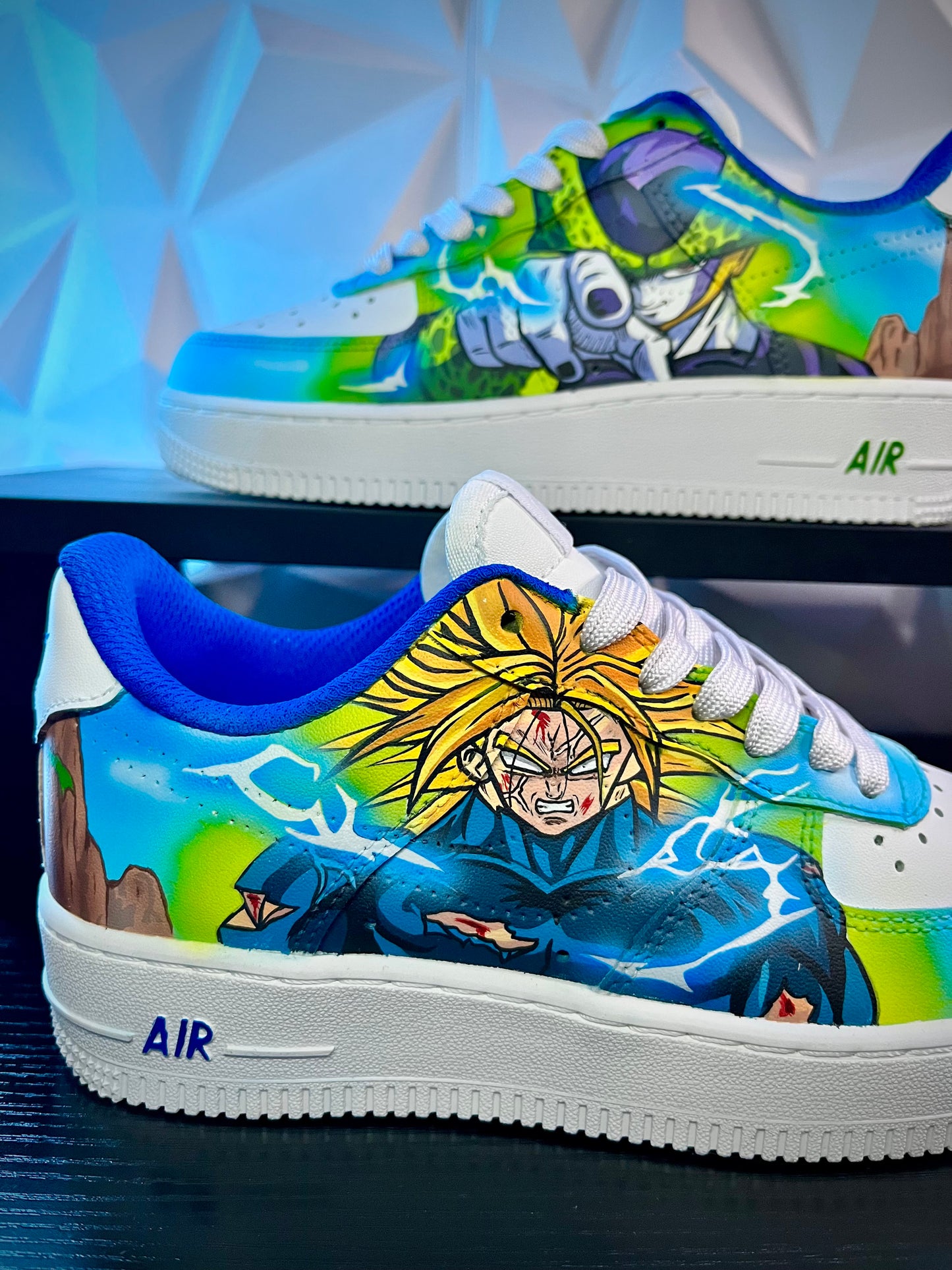 Trunks vs cell Air force 1 /dragon ball
