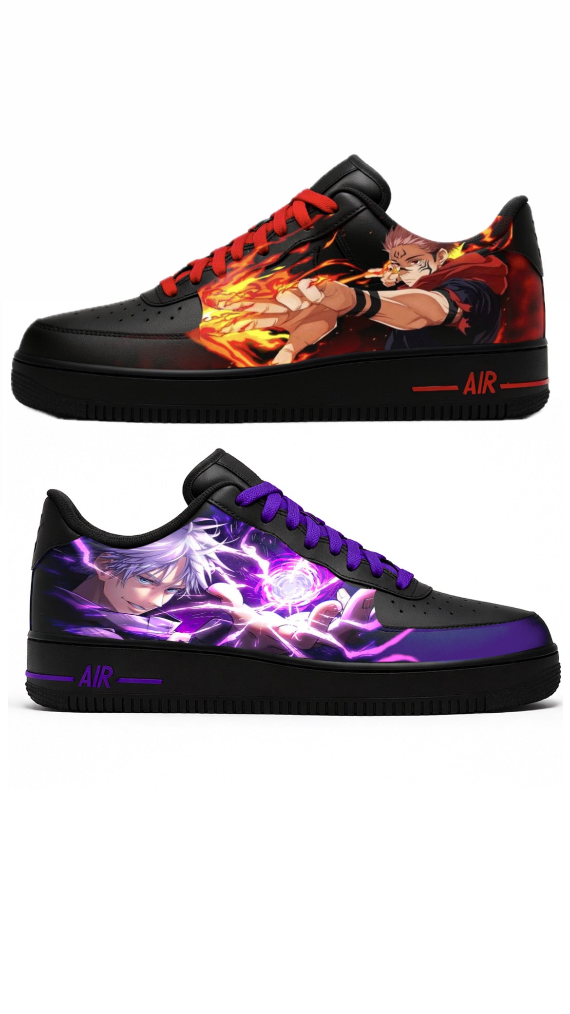Sukuna custom shoes Jujutsu kaisen