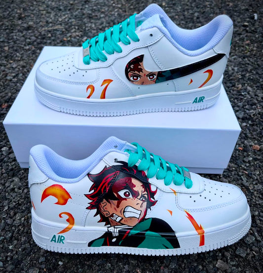 Fuerza aérea 1 personalizada/ kimetsu no yaiba - Tanjiro