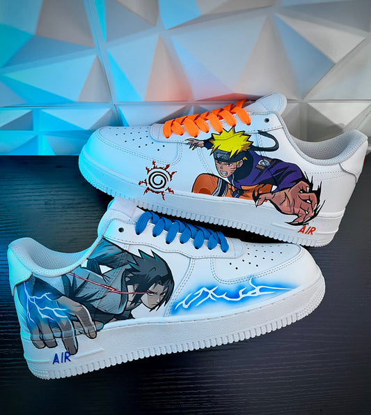 Fuerza aérea 1 Naruto contra sasuke