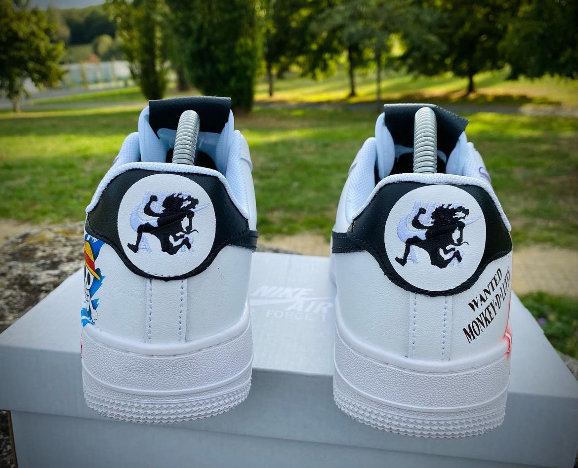 AIR FORCE 1 custom Luffy Gear 5