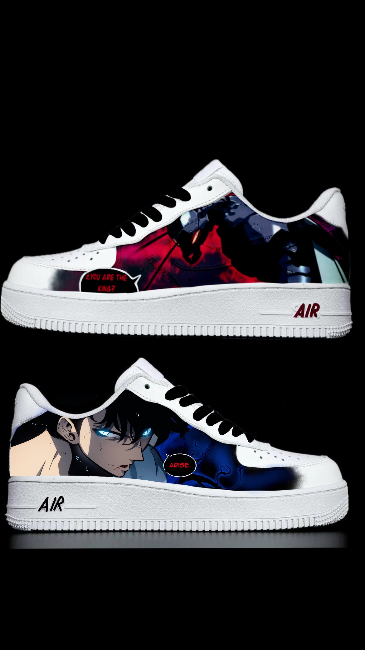 Sung Jin Woo vs Beru / Solo Leveling AF1 custom