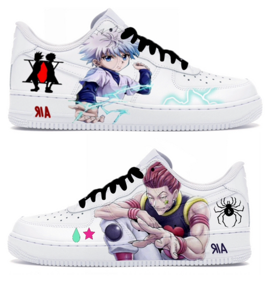HXH killua vs izoka zapatos personalizados de Hunter x Hunter