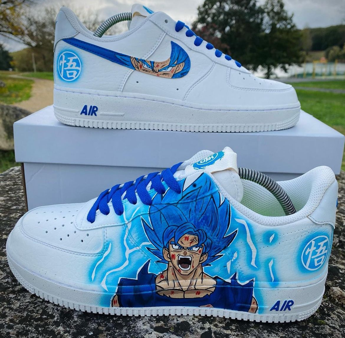 Air force 1 personalizada Dragon ball / Goku