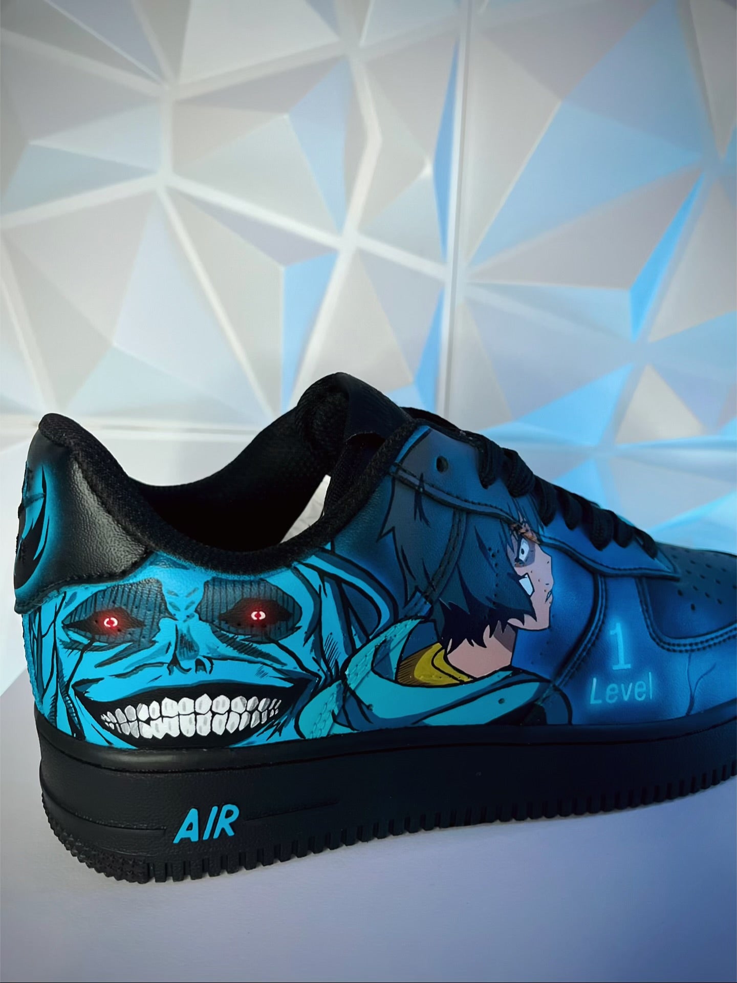 Air force 1 personalizado con nivelación individual