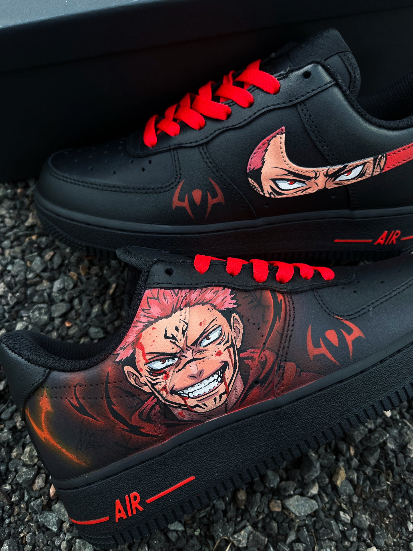 Sukuna Air force/ custom Shoes Jujutsu kaisen
