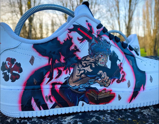 Zapatos personalizados Asta Black Clover