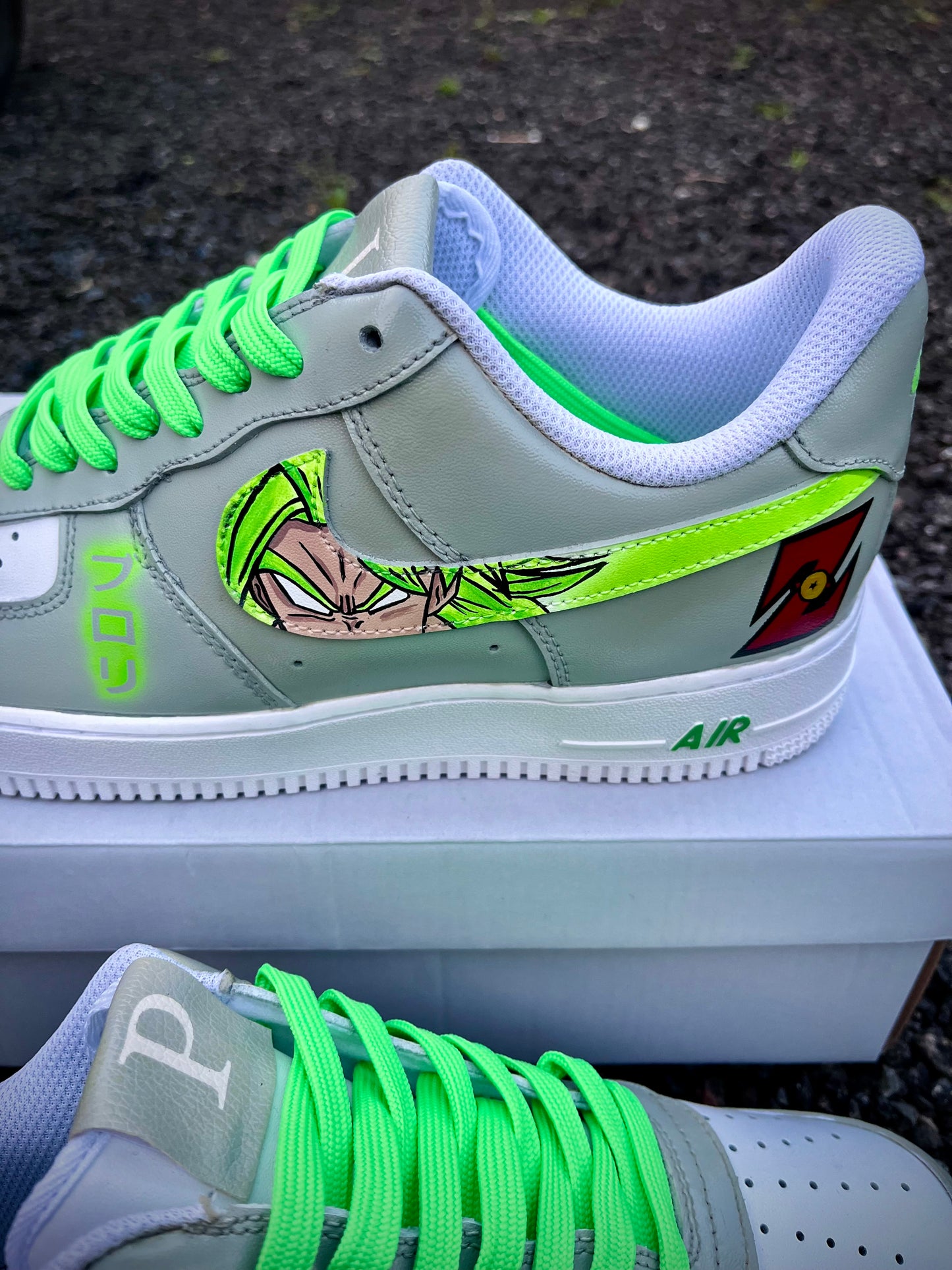 Air force1 personalizada Zoro x Broly