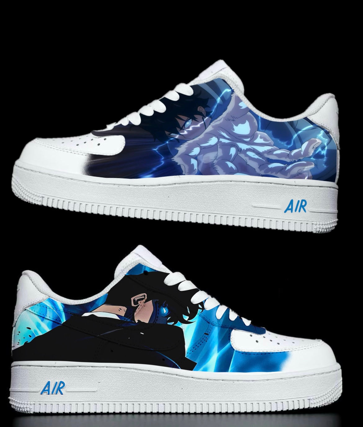 Sung Jin Woo Solo Leveling custom shoes