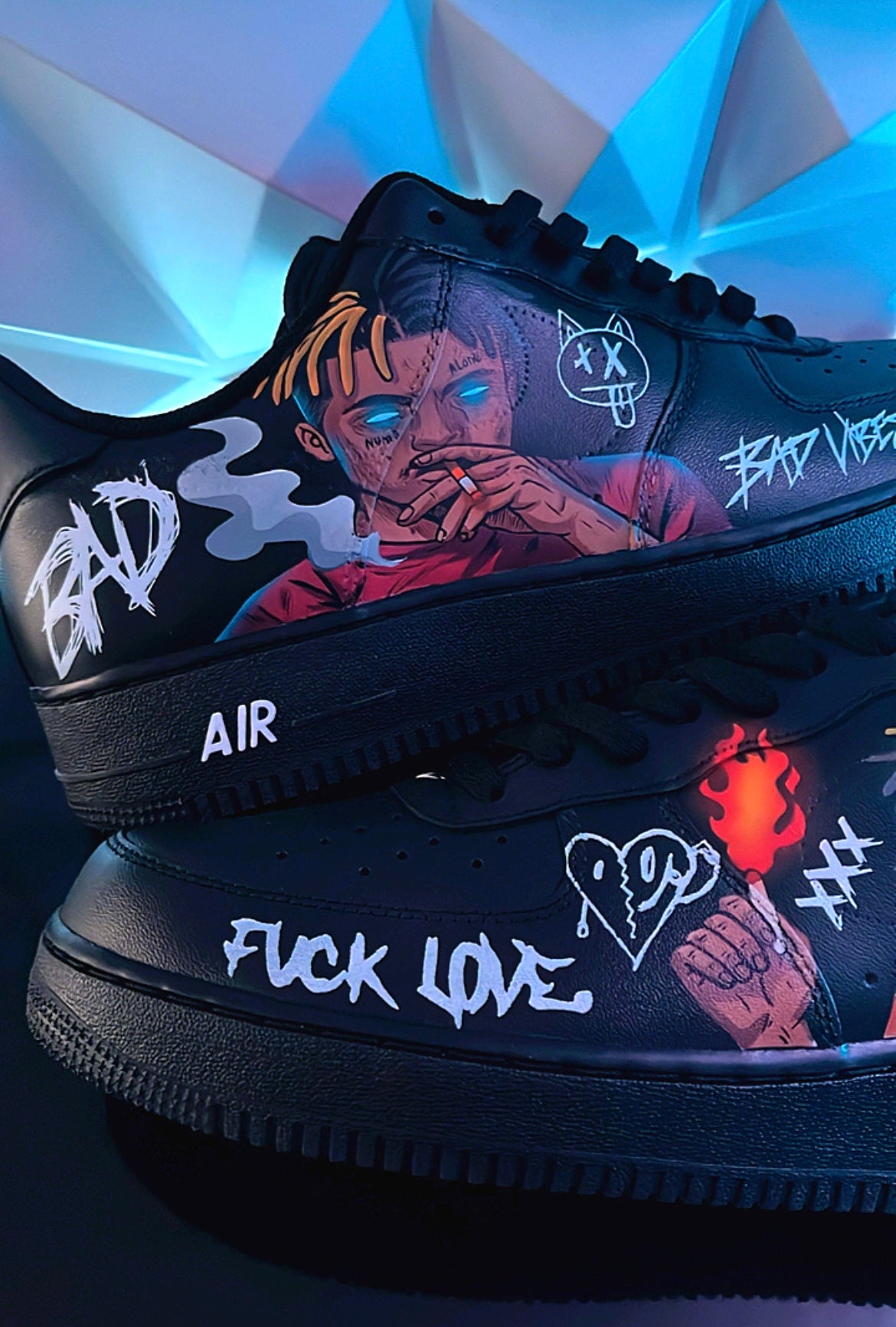 XXXTENTACION  Nike AF1 custom