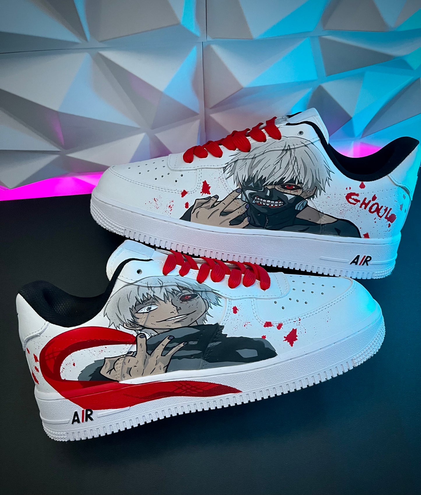 Ken kaneki Tokio ghoul zapatos personalizados