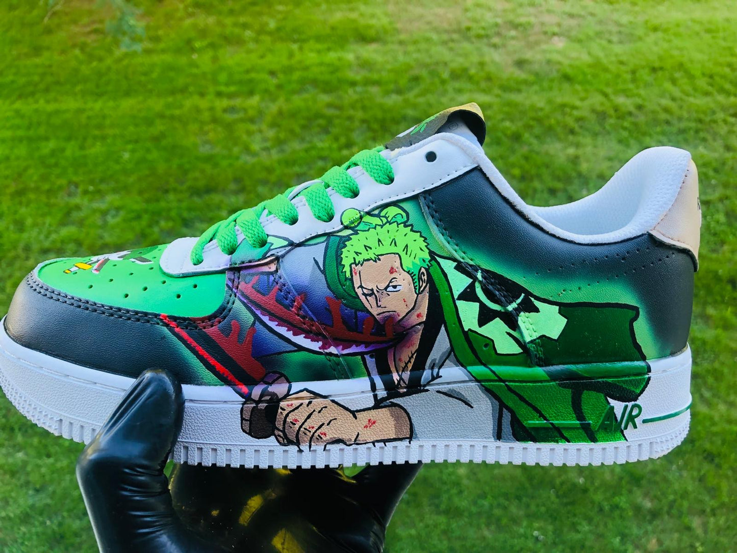 Luffy vs Zoro One piece / custom shoes