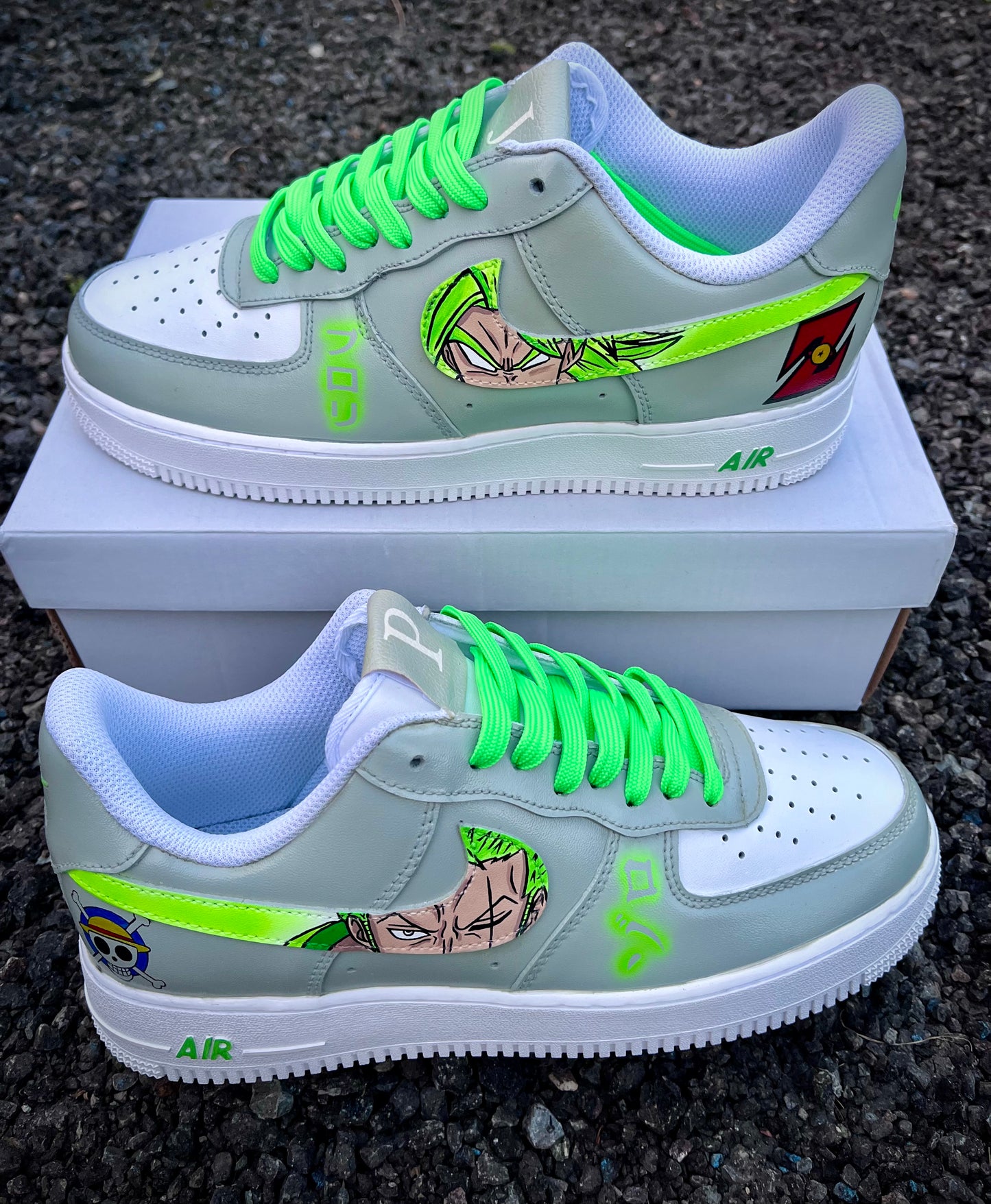 Air force1 personalizada Zoro x Broly