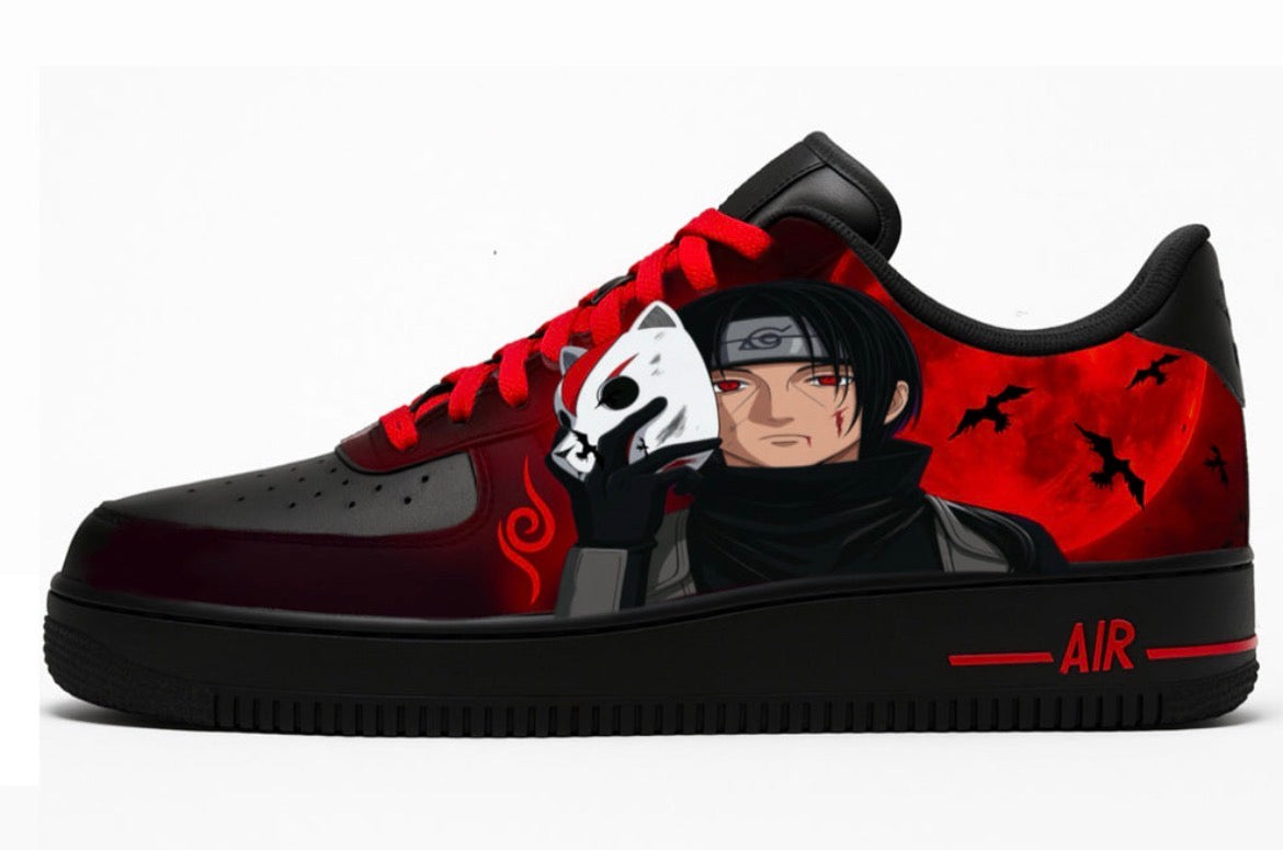 Uchiha Edition – Itachi Custom Shoes