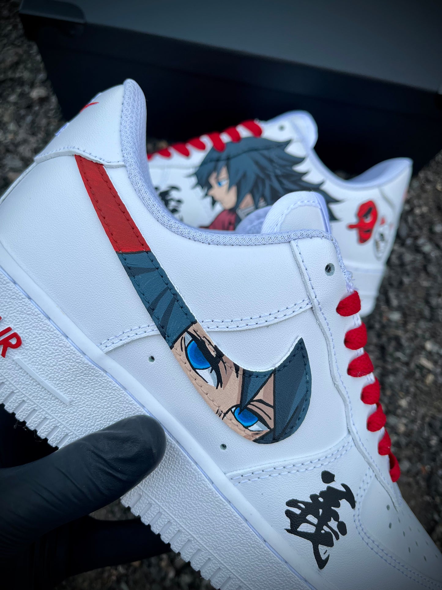 Tomioka giyu Sneakers Personalizados Demon Slayer/ Kimetsu no yaiba