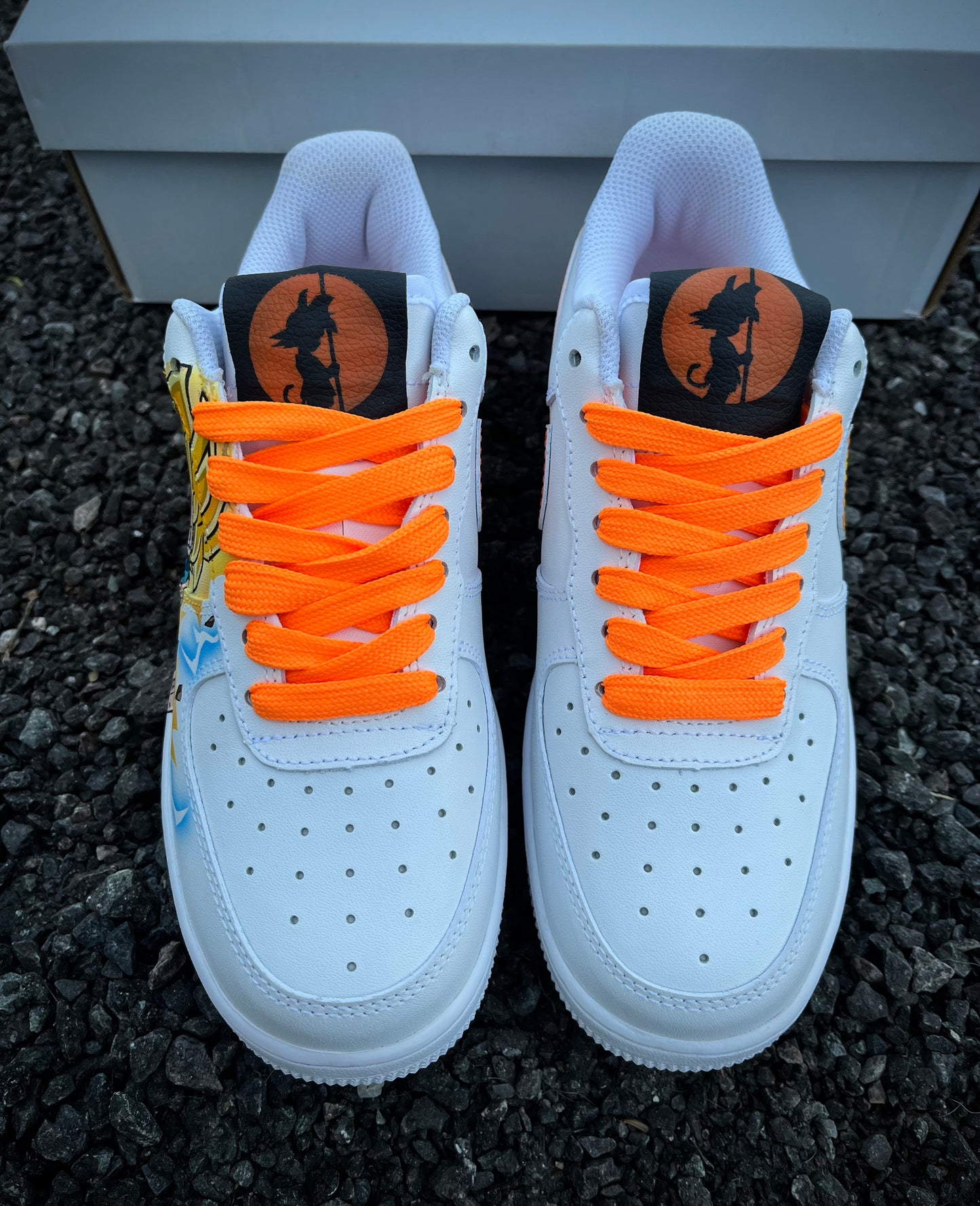 Air force 1 personalizada Dragon ball / Goku ssj