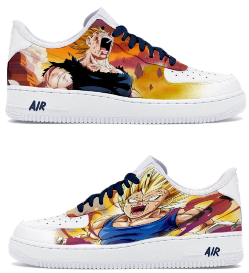 Zapatos personalizados de Vegeta/Dragon Ball