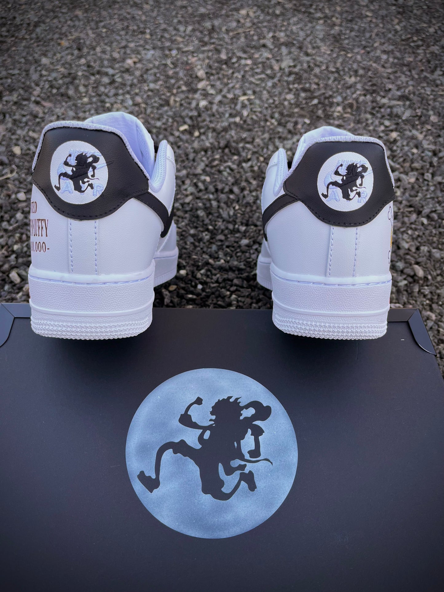 One piece luffy Gear 5 AIR FORCE 1 custom shoes