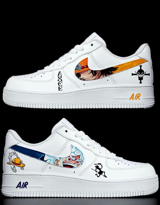 Luffy & Ace Air Force – One Piece Brotherhood Edition