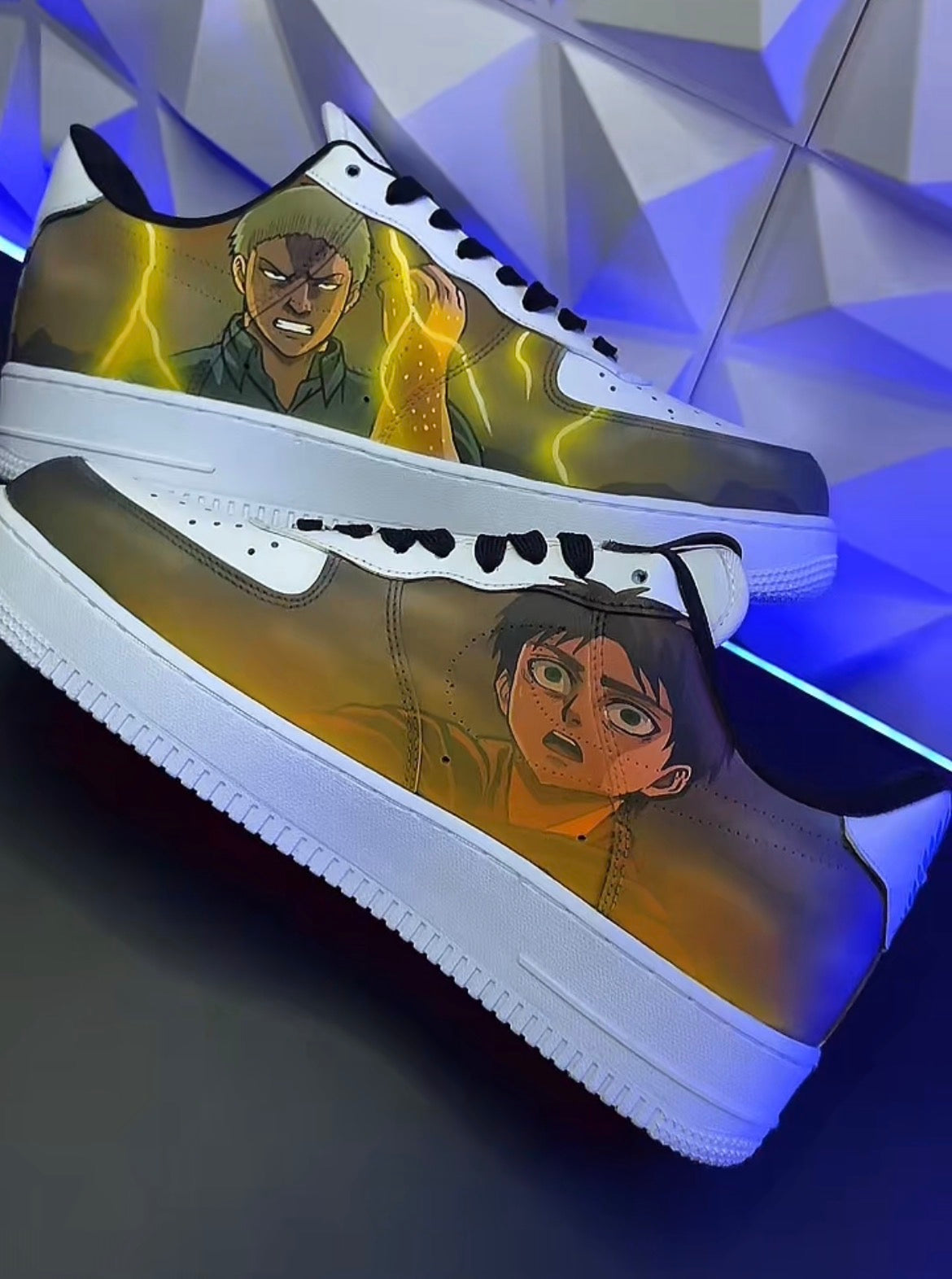 Attack on Titan Custom Air Force 1 – Reiner Betrayal Edition